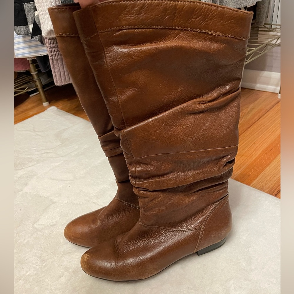 Aldo brown leather boots